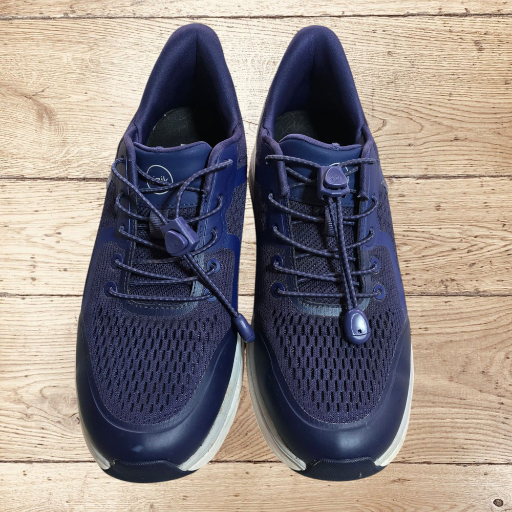Kizik Men’s London Naval Academy Blue Running Shoes, Size 8.5